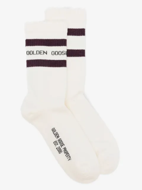 Golden Goose distressed-finish socks