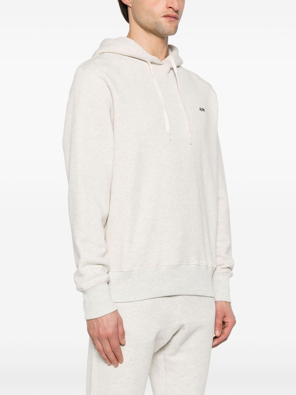 Autry Hoodie met geborduurd logo Grijs