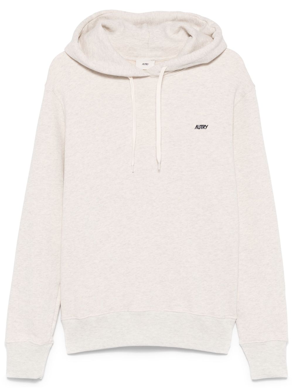 Autry embroidered-logo hoodie - Grey