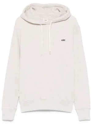 パーカー・フーディ AUTRY Men Hoodies HOPM508W WHITE Hooded sweatshirt - AUTRY - Tufano Moda
