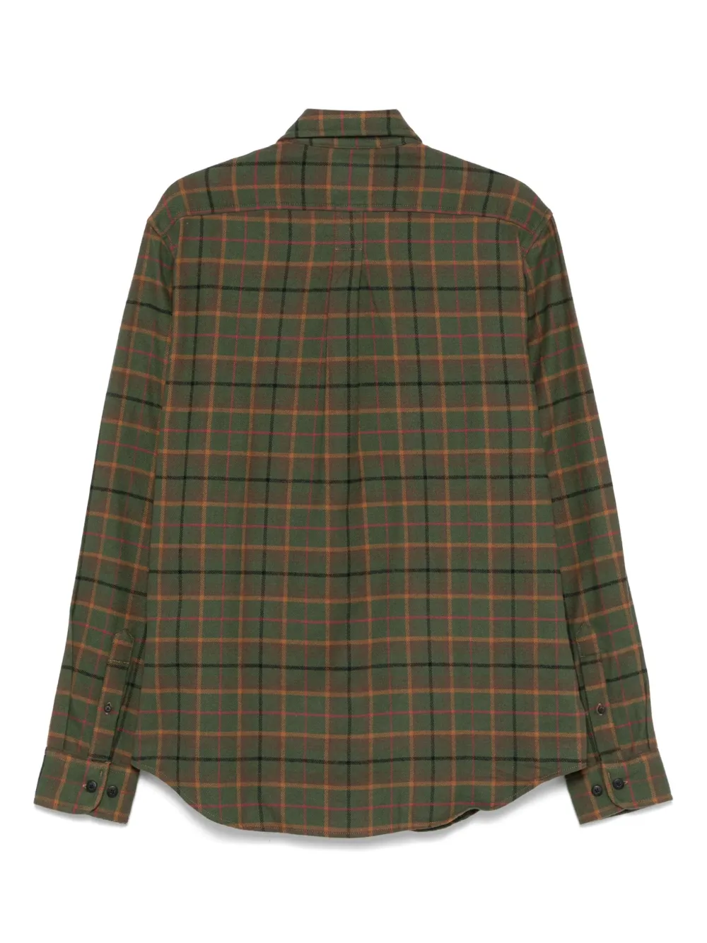Shop Timberland Flannel Checked Shirt In Green