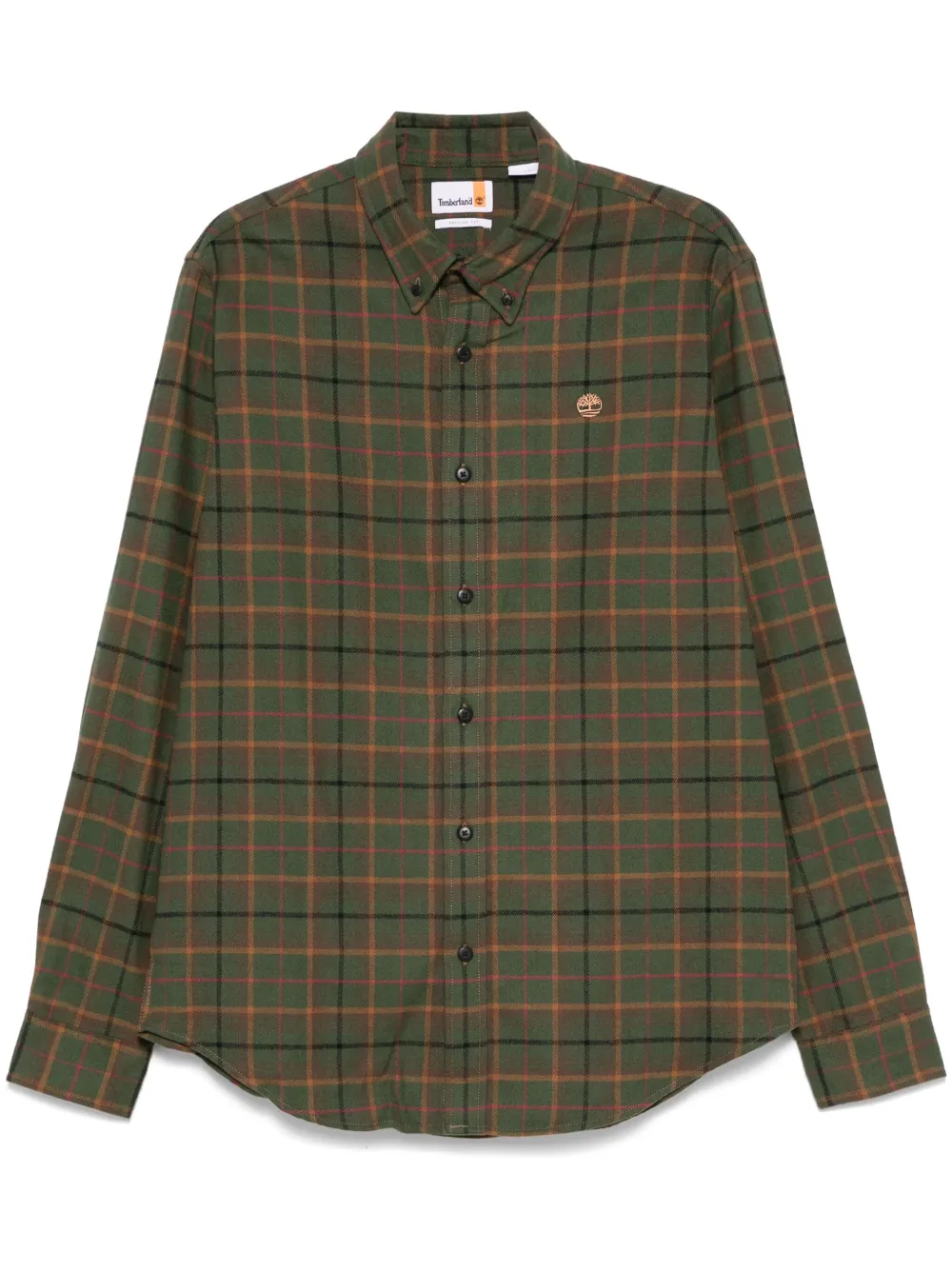 Timberland チェック フランネルシャツ - グリーン Timberland チェック フランネルシャツ - グリーン