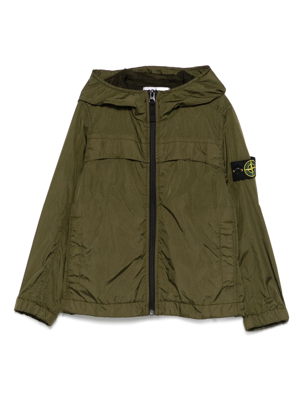 Stone Island Junior Compass-badge jacket - Green