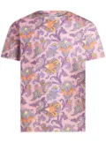 ETRO paisley-print T-shirt - Pink