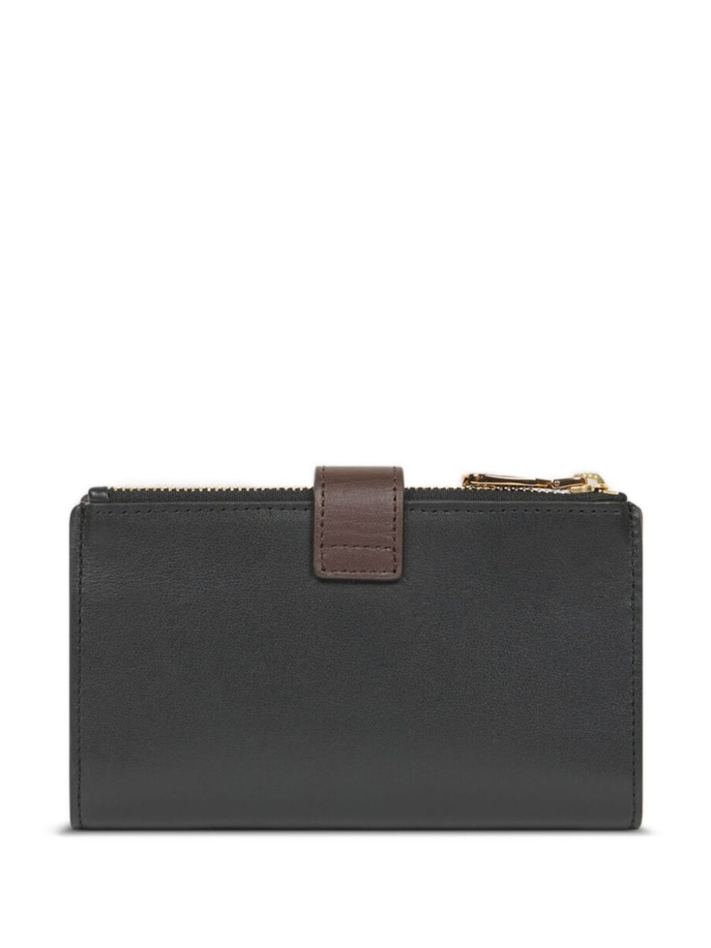 ETRO Pegaso-motif leather wallet - Zwart