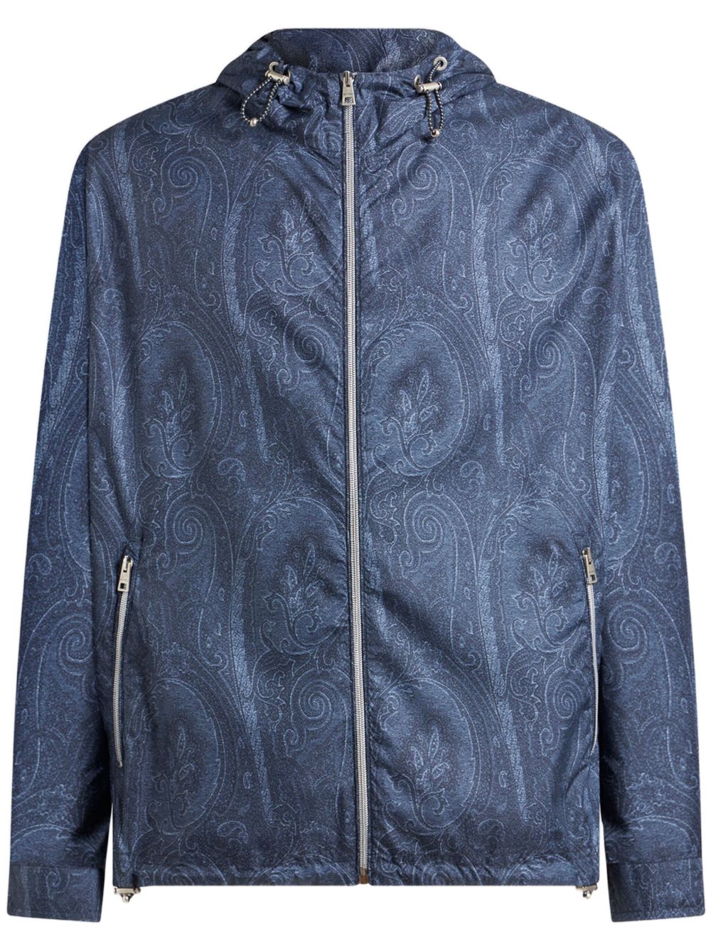 paisley-print jacket