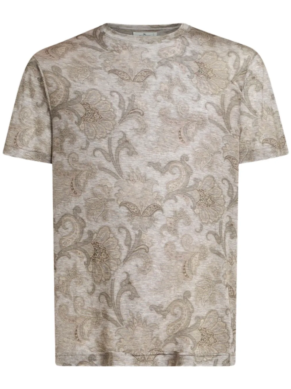ETRO paisley-print T-shirt | Grey | Image 1