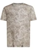 ETRO paisley-print T-shirt - Grey