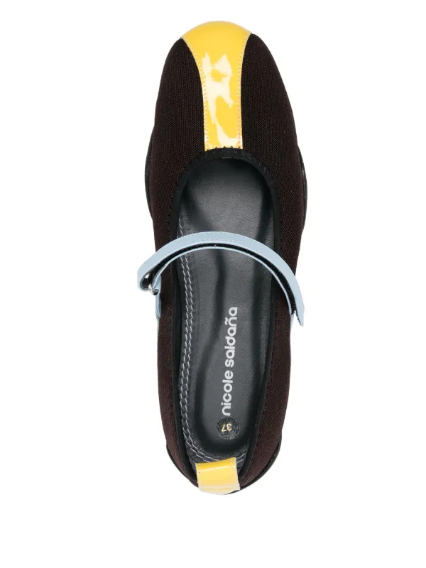 Nicole Saldaña Sophie Ballet Flats | Brown | FARFETCH