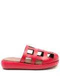 Nicole Saldaña Sammy mules - Red