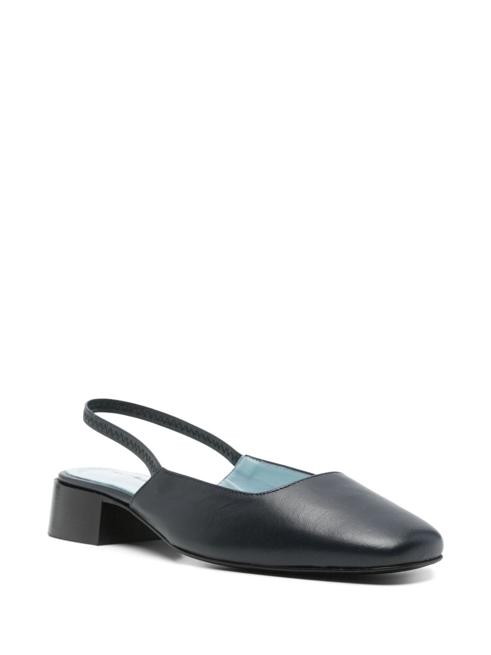 Nicole Saldaña 35mm Paz sligback pumps - Blauw