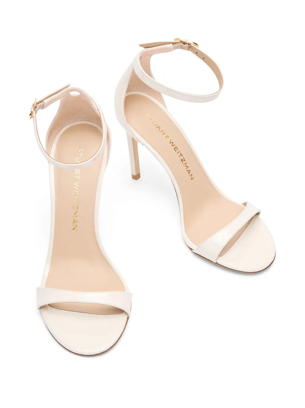 Stuart Weitzman 100mm Nudist II sandals Neutrals