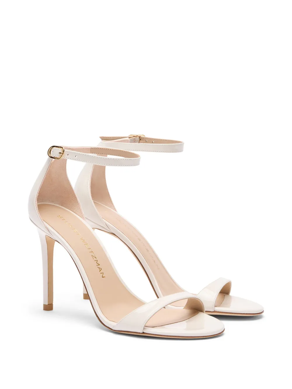 Stuart Weitzman 100mm Nudist II sandals Neutrals