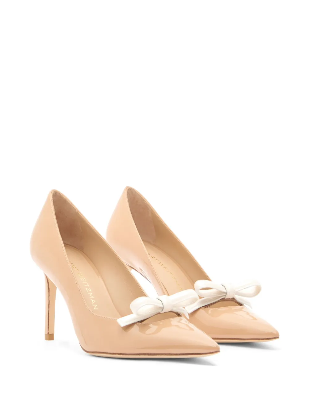 Stuart Weitzman 85mm Felicity pumps Neutrals