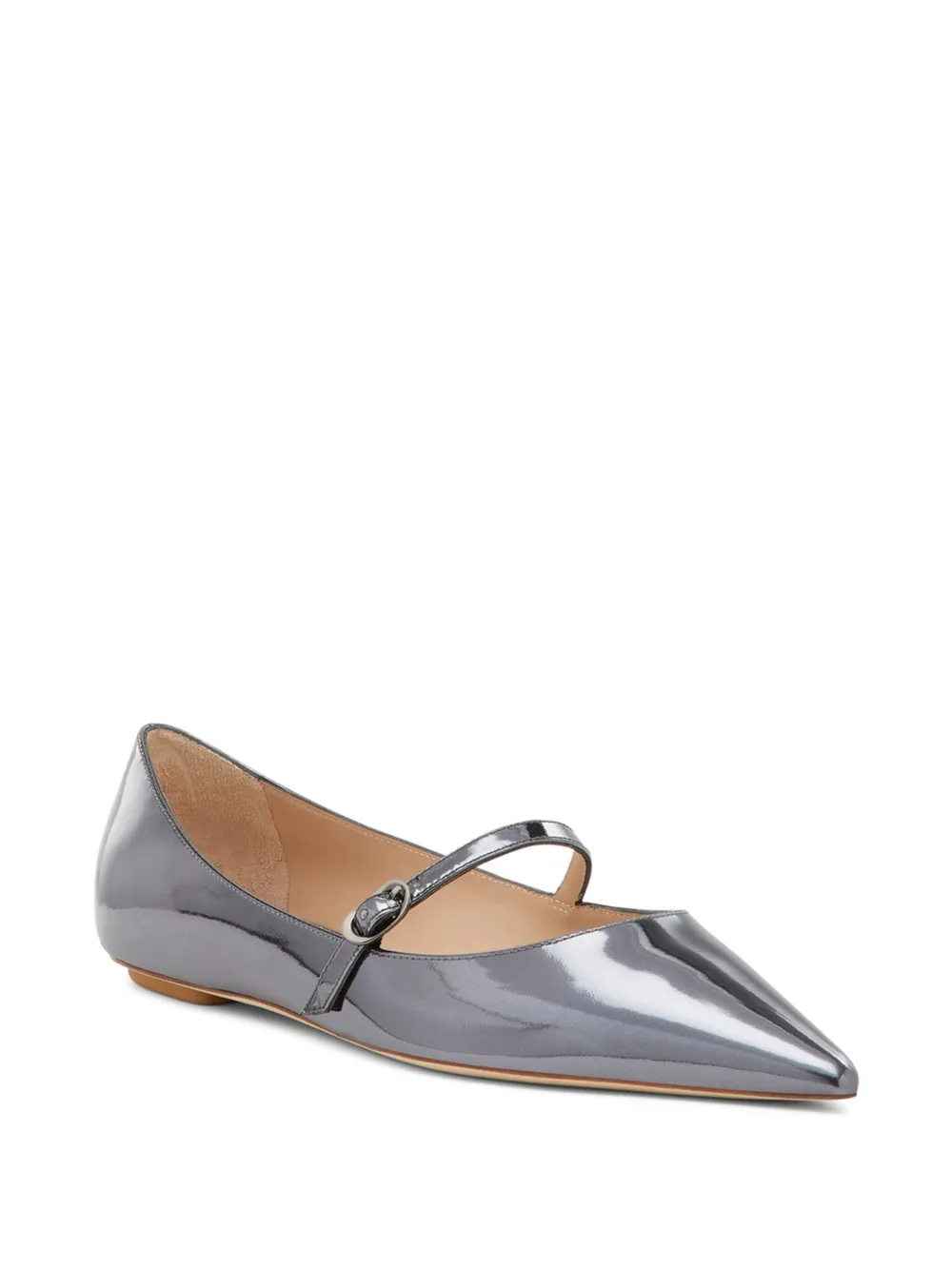 Stuart Weitzman Emily ballet flats Silver