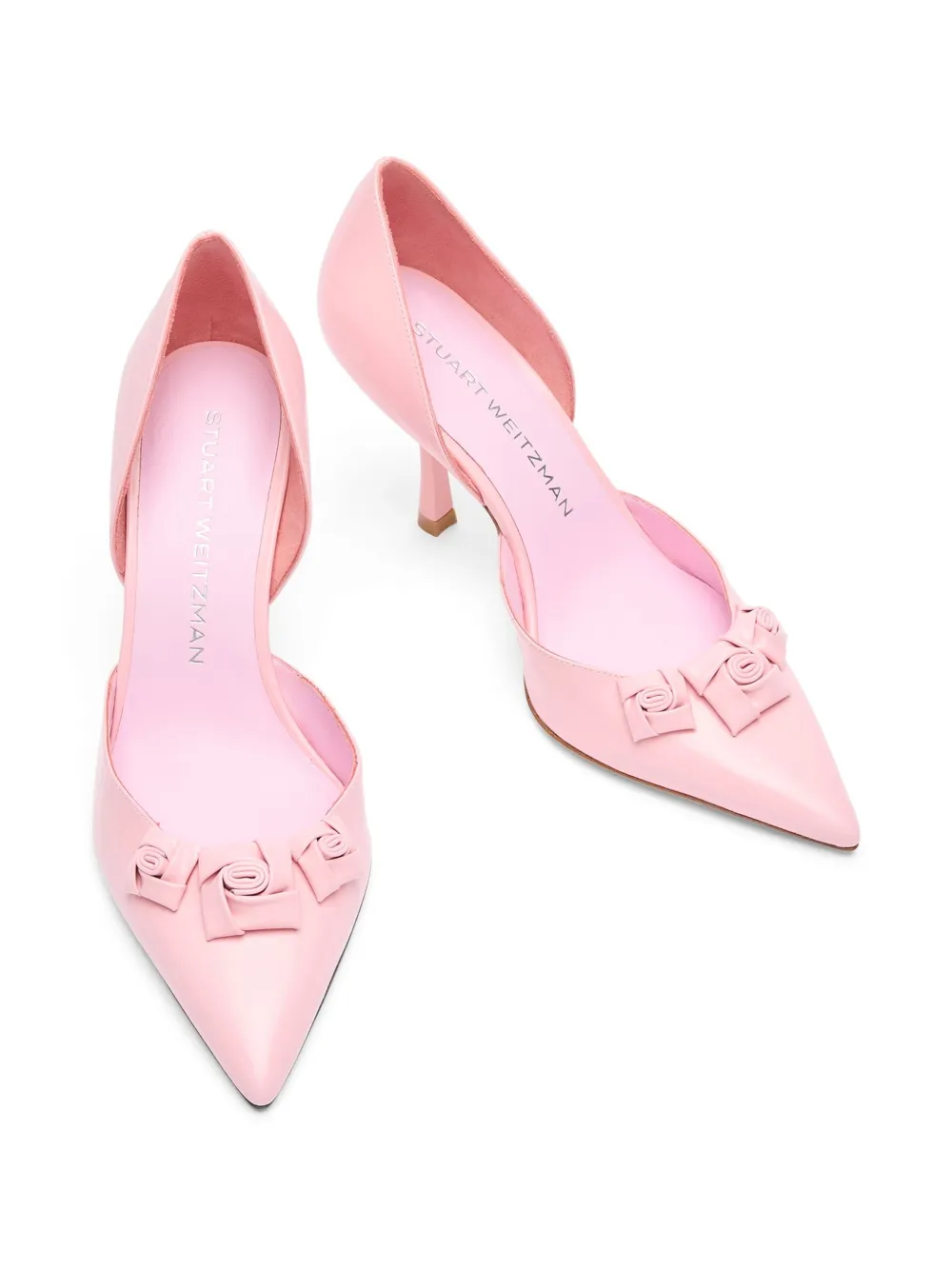 Stuart Weitzman 85mm Rosie pumps Pink