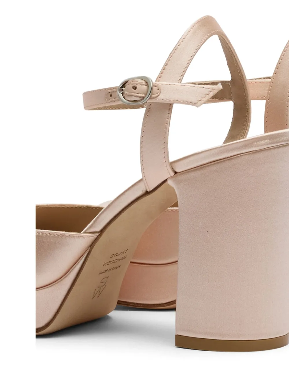 Stuart Weitzman 95mm Dayna II sandals Neutrals