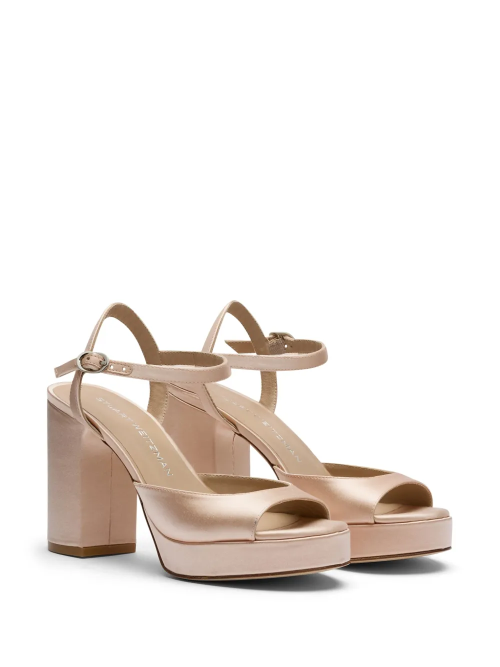 Stuart Weitzman 95mm Dayna II sandals Neutrals