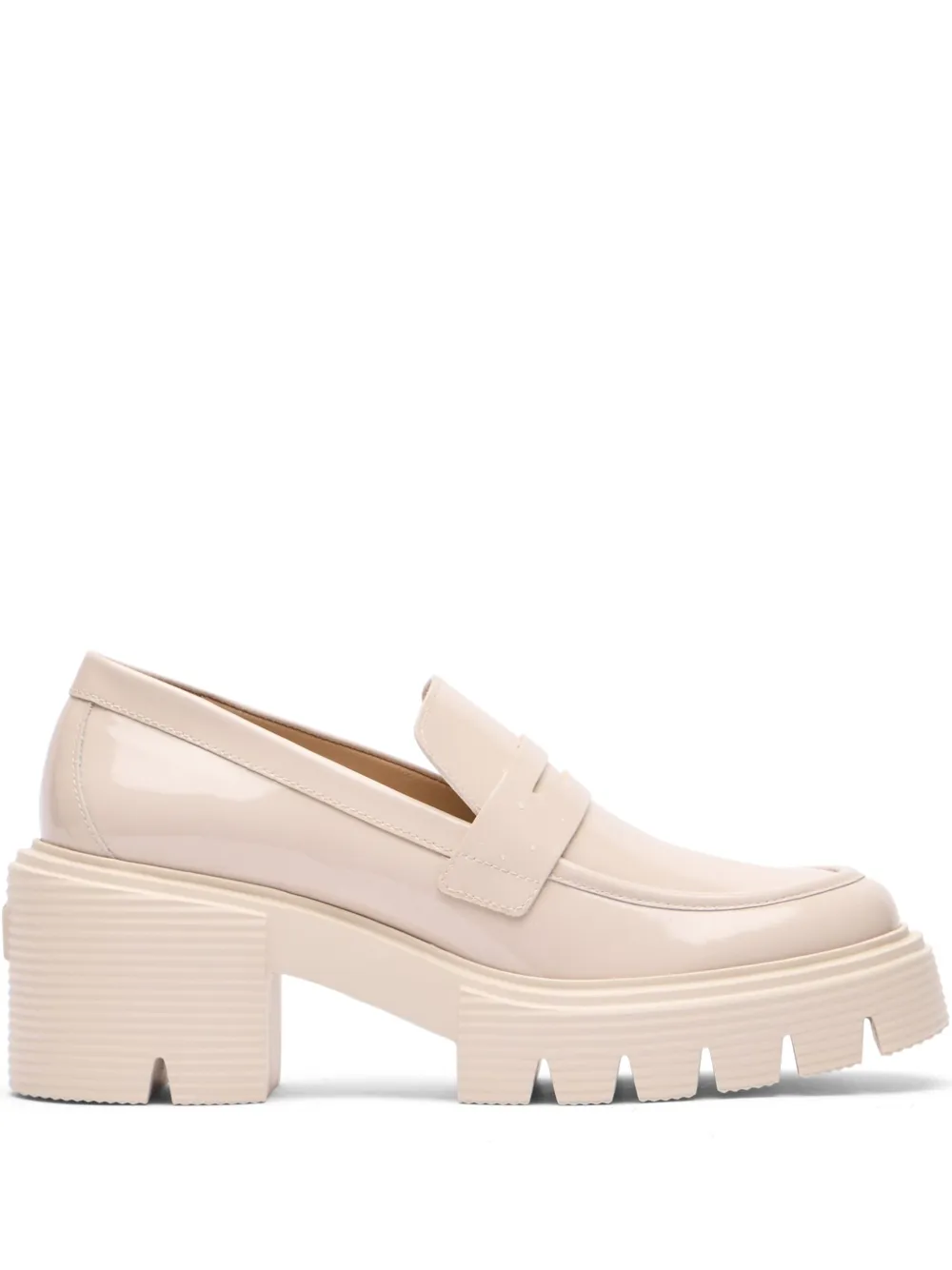 Stuart Weitzman 60mm Soho loafers Neutrals