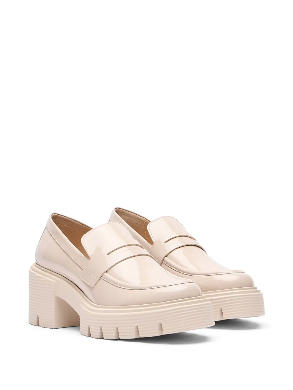 Stuart Weitzman 60mm Soho loafers Neutrals