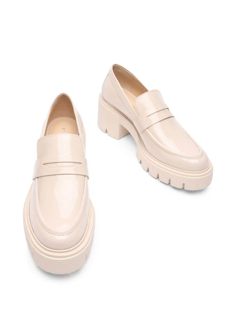 Stuart Weitzman 60mm Soho loafers Neutrals