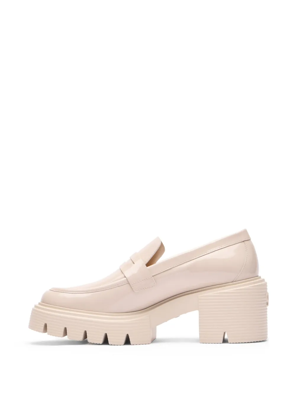 Stuart Weitzman 60mm Soho loafers Neutrals