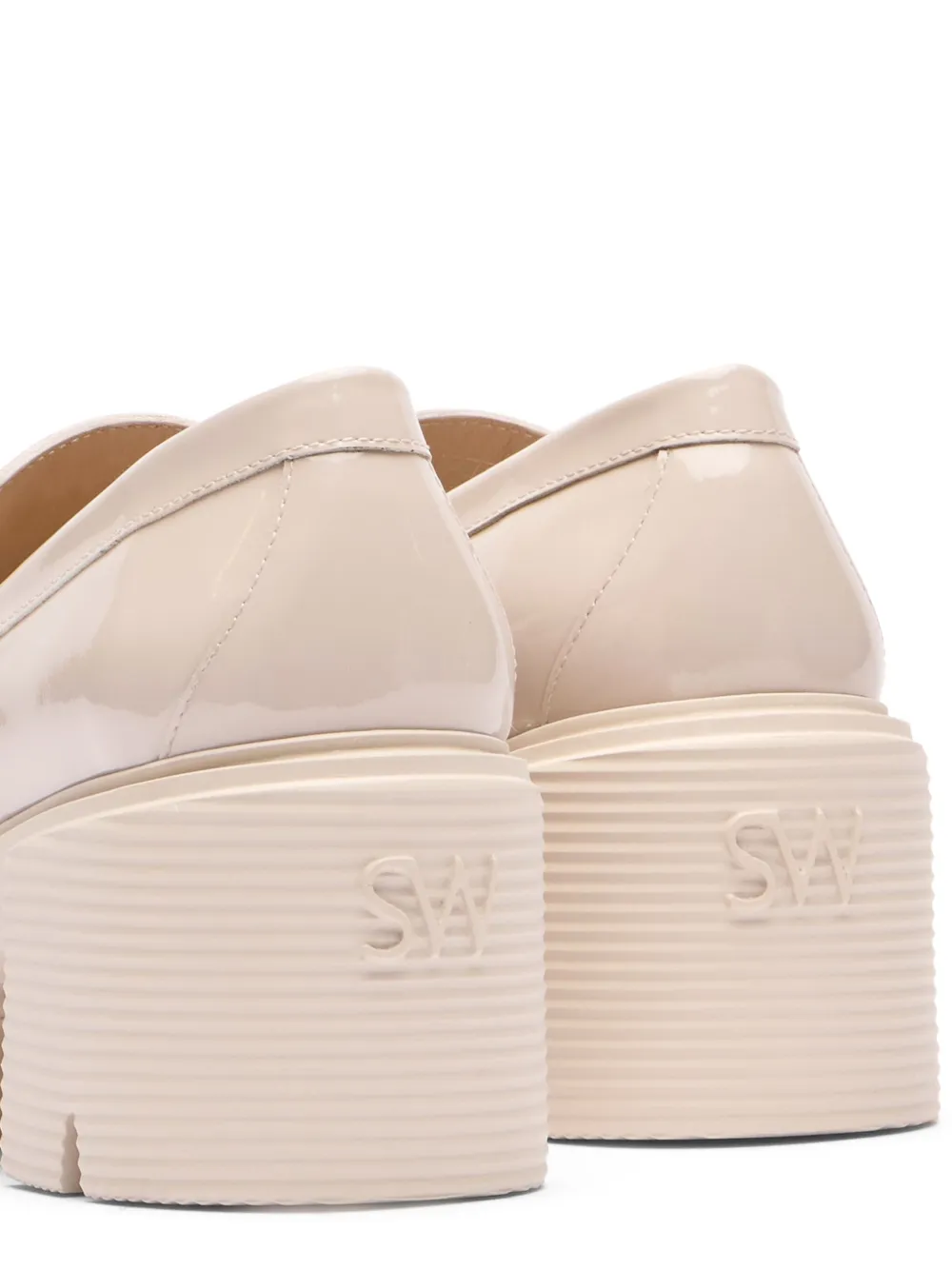 Stuart Weitzman 60mm Soho loafers Neutrals