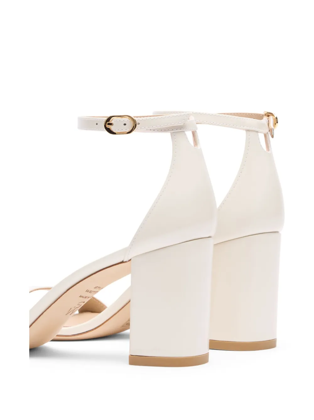 Stuart Weitzman 75mm Nudist II sandals Neutrals