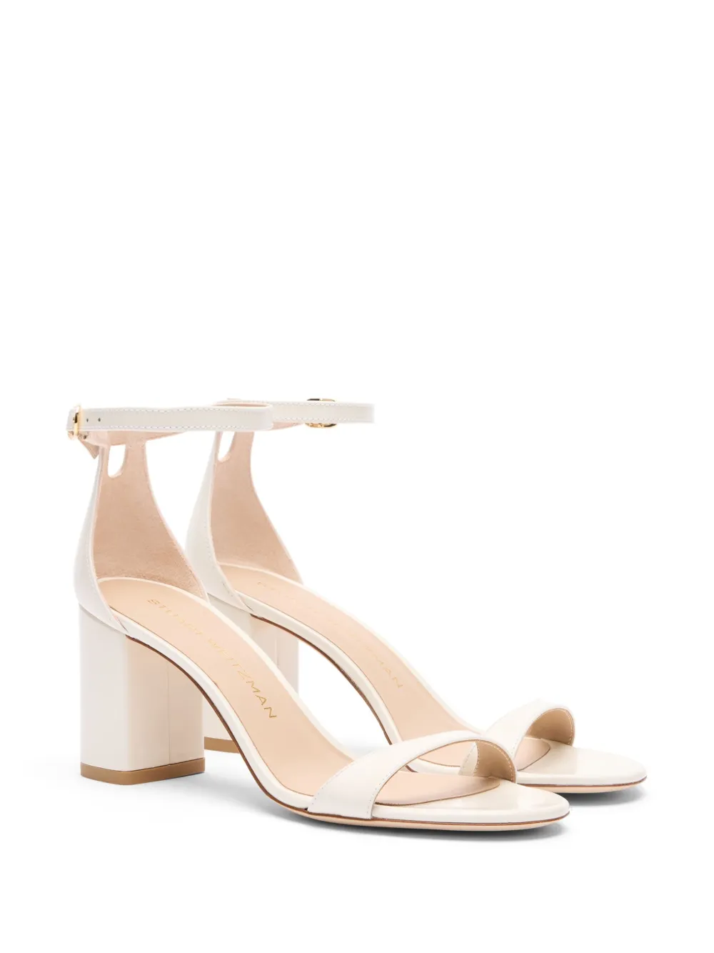 Stuart Weitzman 75mm Nudist II sandals Neutrals