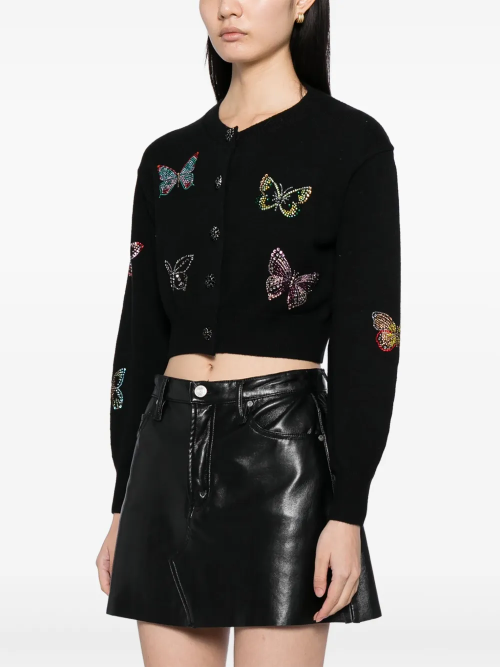  Cinq A Sept Lisette Cardigan - Black 
