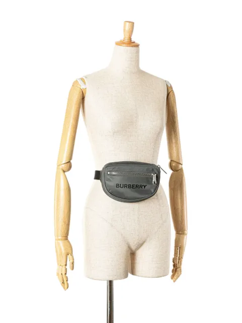 Burberry Pre-Owned 2000-2023 Nylon Cannon Bum belt bag Q2AM2S797QQ9X13W - 1