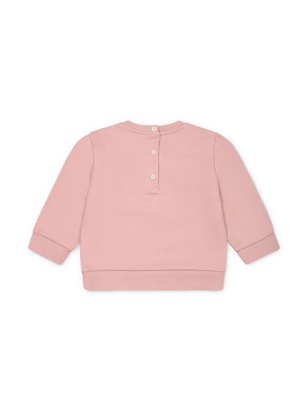 Fendi Kids Trui met geborduurd logo Roze