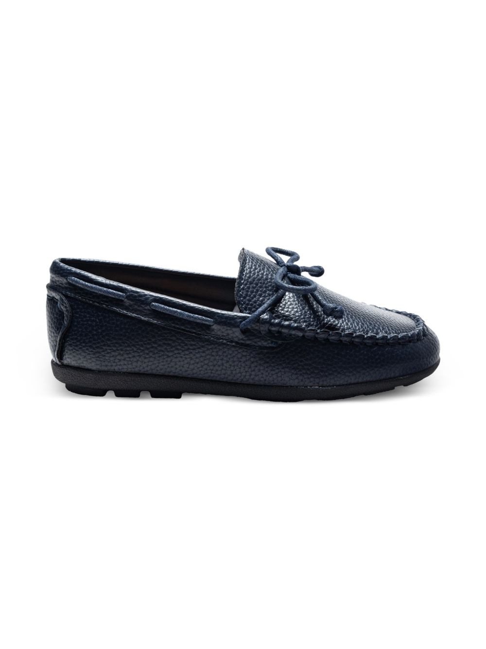 Moustache Loafers met strikdetail - Blauw