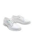 Moustache Oxford shoes - White