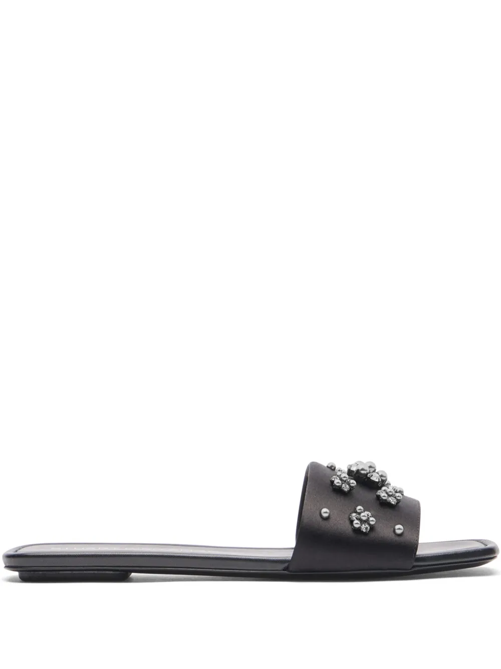 Stuart Weitzman Poppy slides Black