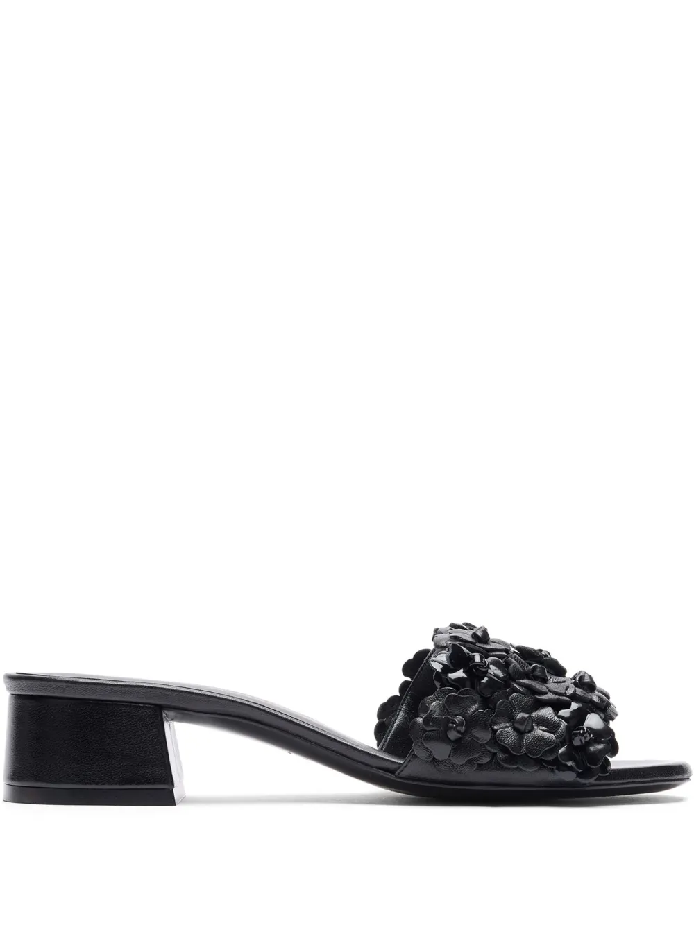 Stuart Weitzman 35mm Meadow sandals Black