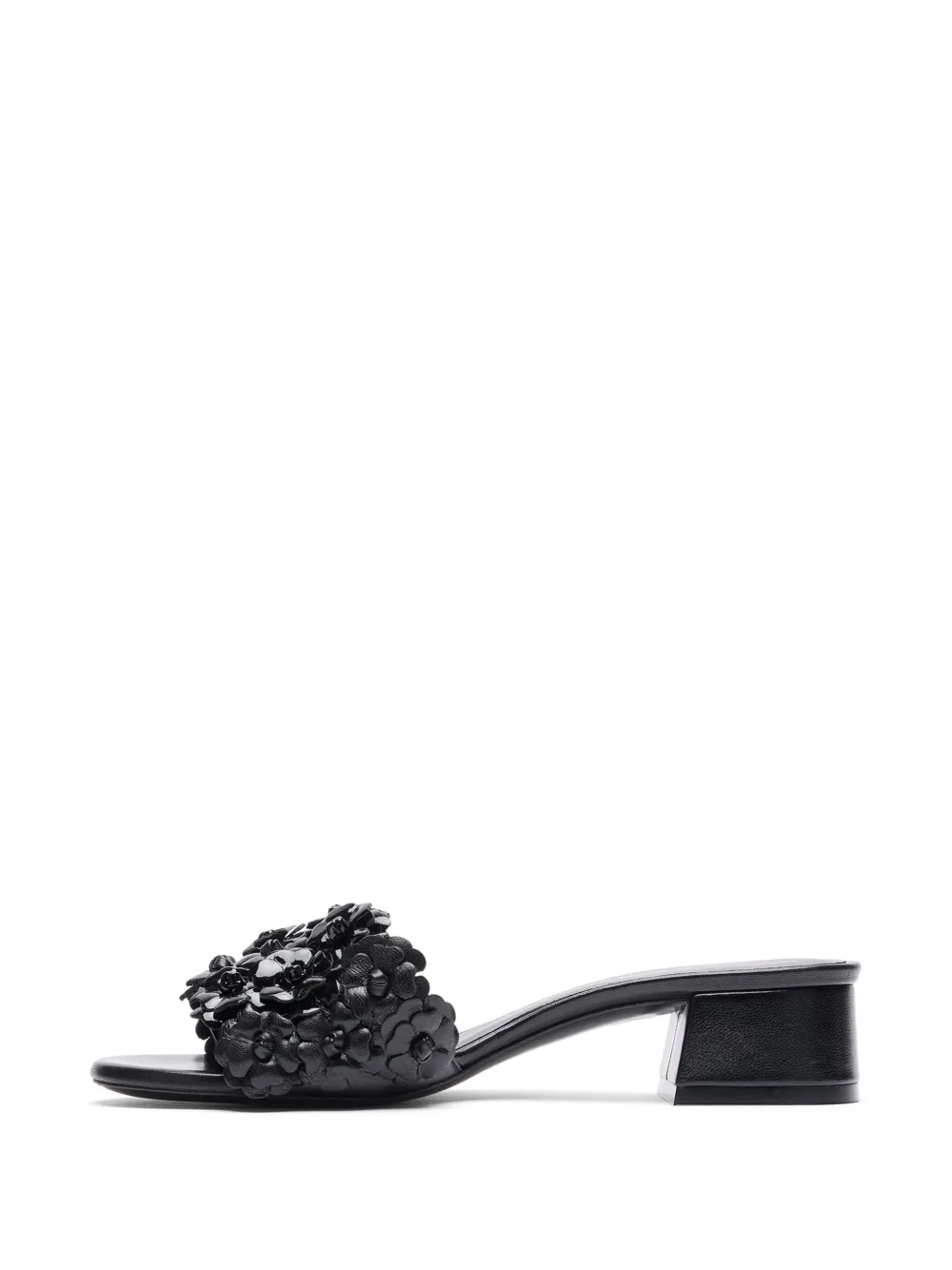 Stuart Weitzman 35mm Meadow sandals Black