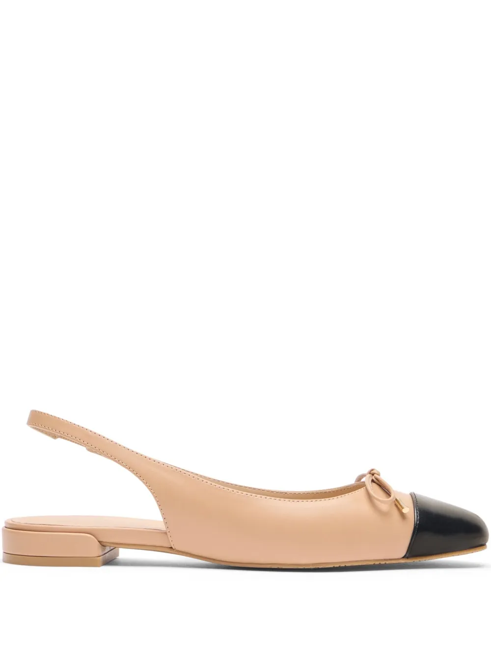 Stuart Weitzman Sleek Bow ballet flats Neutrals