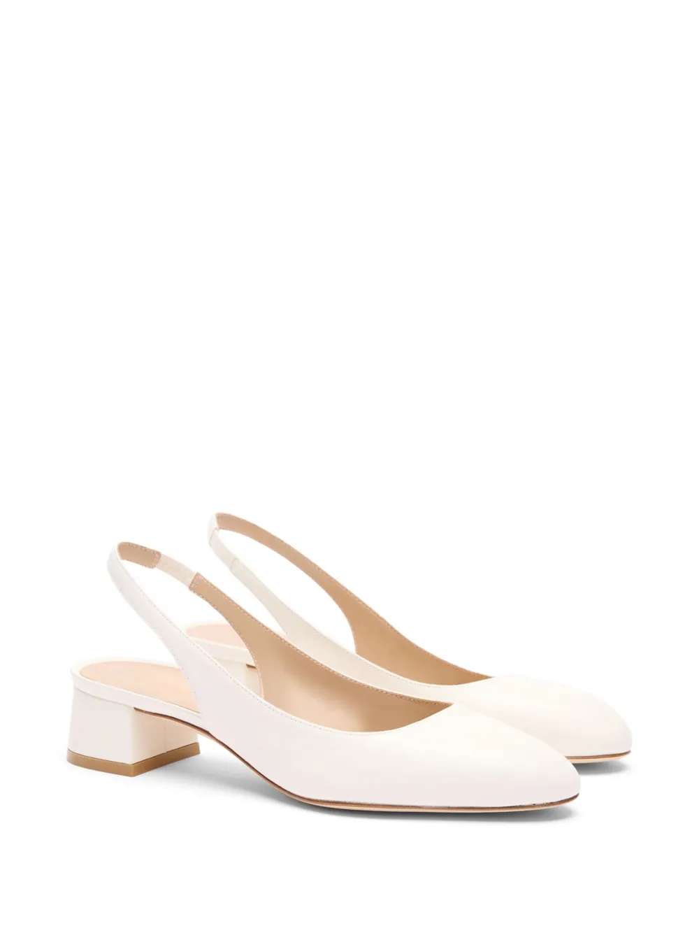 Stuart Weitzman 35mm Vivienne pumps White