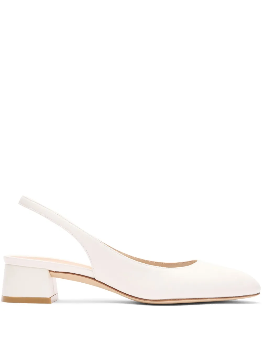 Stuart Weitzman 35mm Vivienne pumps White