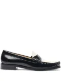 Stuart Weitzman leather loafers - Black