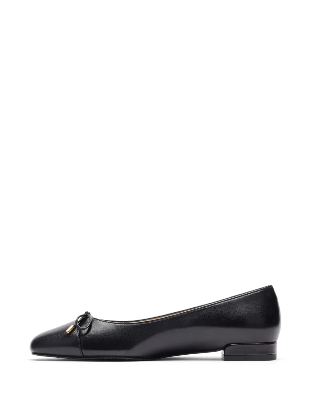 Stuart Weitzman Sleek Bow ballet flats Black