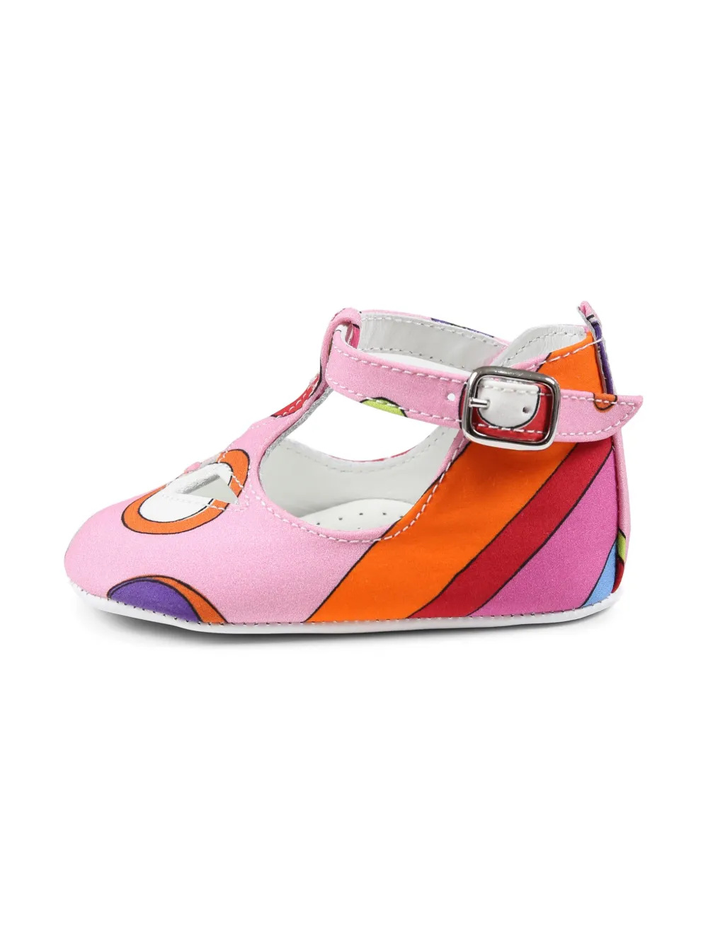 PUCCI Junior printed ballet flats Pink