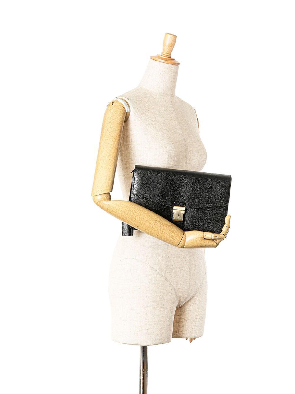 Ferragamo Pre-Owned 2006 Leather clutch bag - Zwart