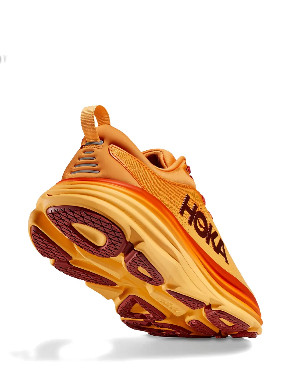 HOKA One Bondi 8 "Versatile Amber" sneakers Orange