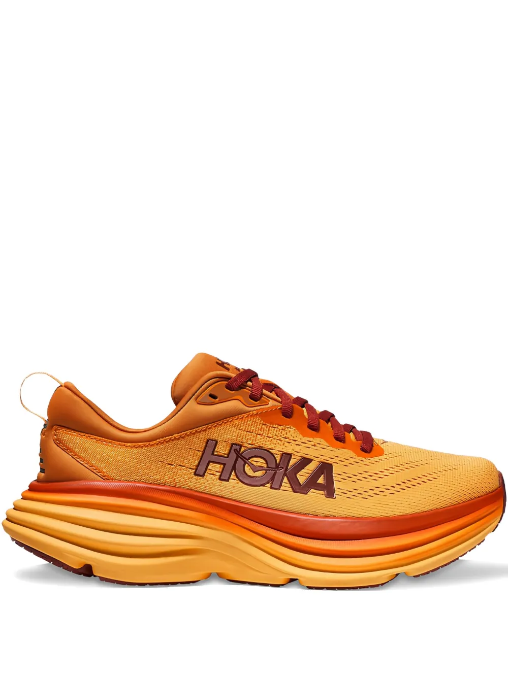 HOKA One Bondi 8 "Versatile Amber" sneakers Orange