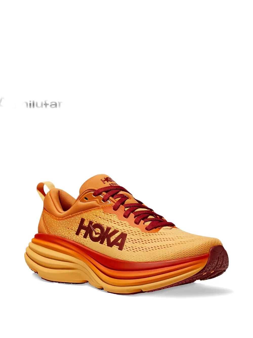 HOKA One Bondi 8 "Versatile Amber" sneakers Orange