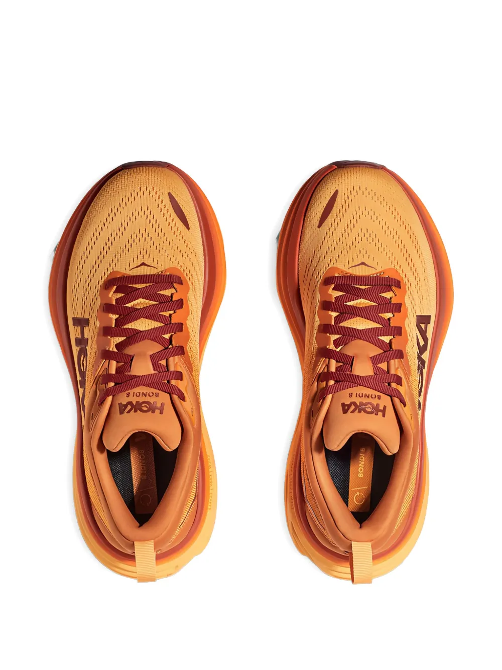 HOKA One Bondi 8 "Versatile Amber" sneakers Orange