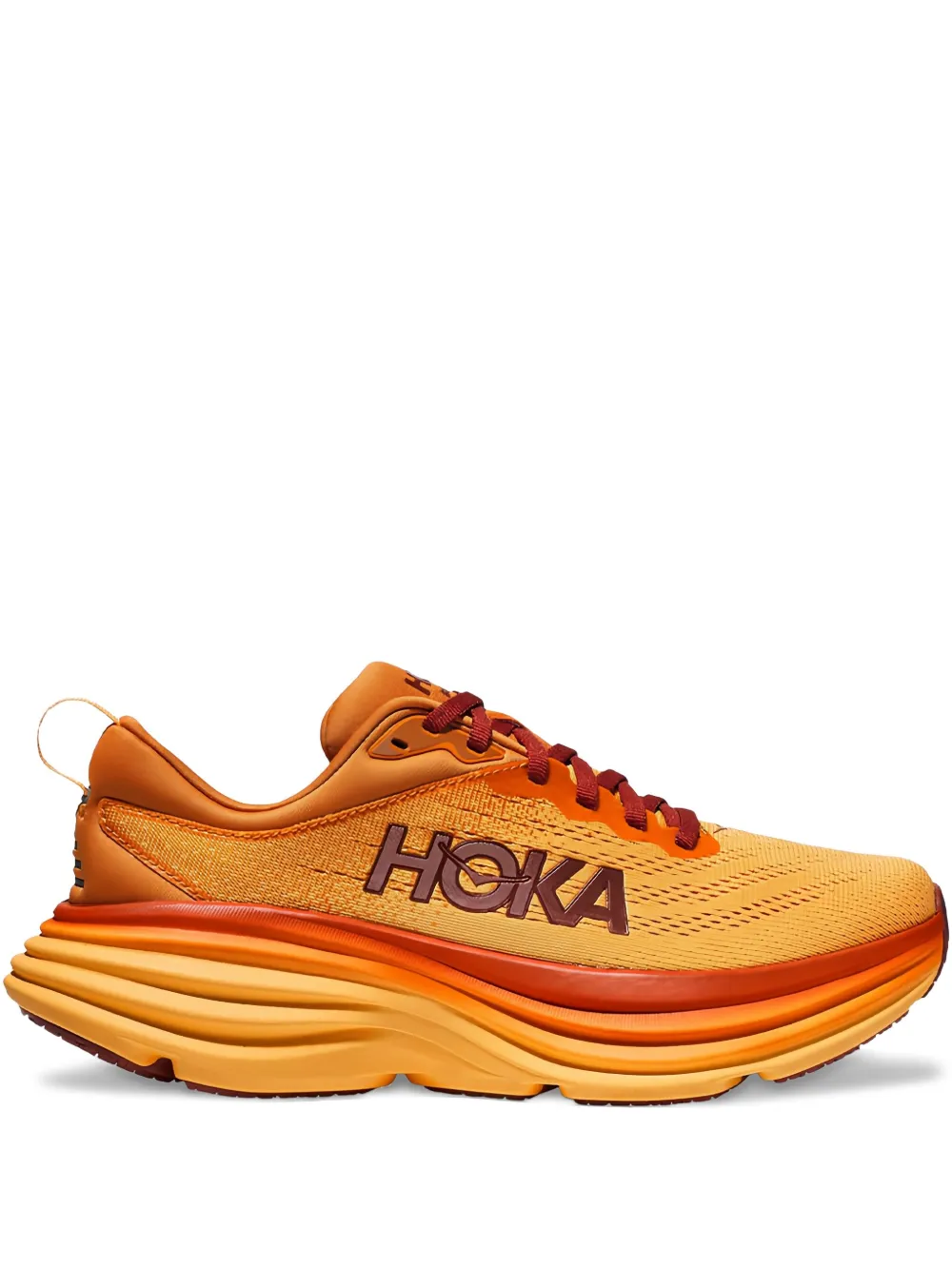 HOKA One Bondi 8 "Versatile Amber" sneakers Orange