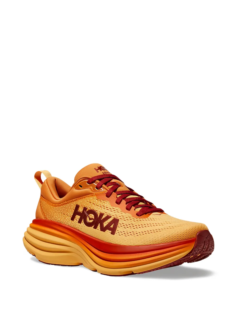 HOKA One Bondi 8 "Versatile Amber" sneakers Orange
